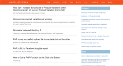 Desktop Screenshot of linkslistforum.com